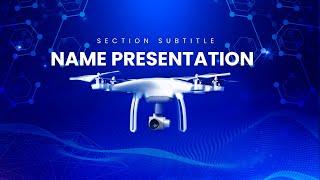 Flying Drone Presentation Templates: Enhance Your Next Project with Stunning Designs!