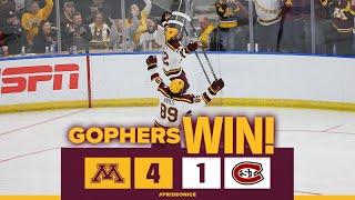 Highlights: Gopher Men's Hockey Advances to Frozen Four