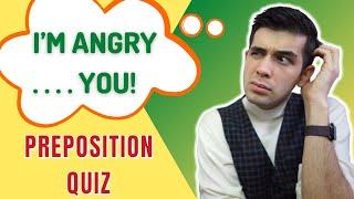 English Preposition Quiz (Beginner to Advanced)