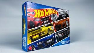 Unboxing 2023 Hot Wheels Themed Multipack - European Car!