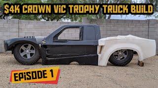 $4K Crown Vic Trophy Truck Build (episode 1)