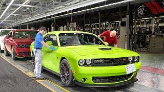 How Dodge Built The Last Dodge Challenger From Scratch Inside Massive Factory