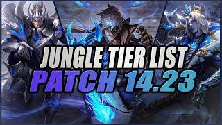 Best Junglers in Patch 14.23!  | Jungle Tier List League of Legends SEASON 14