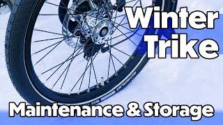 Getting Your Trike Ready for Winter! - Winter Maintenance Tutorial