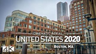 【4K】Drone Footage | Boston, Massachusetts - UNITED STATES 2019 ..:: Cinematic Aerial Film