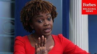 Karine Jean-Pierre Shuts Down Reporter’s Question About Dems Criticizing Hunter Biden’s Pardon