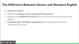 English-Honors vs. Regular English - Google Slides