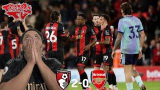 Bournemouth 2-0 Arsenal | Troopz Match Reaction | SALIBA IS STUPID BUT TROSSARD IS A F*CKING IDIOT!!