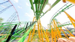 Riddler Revenge at Six Flags New England FULL POV