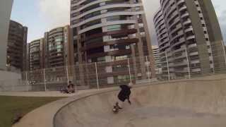 Skate Old School no Banks do LeParc