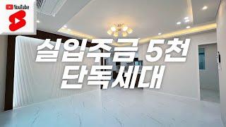 사생활 간섭안받는 단독세대 실입주금 5천? #파주신축빌라 #shorts