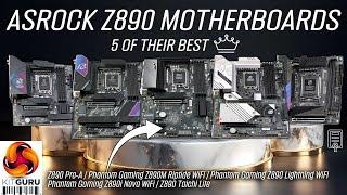 ASRock Z890 Motherboard Roundup - 5 of their best