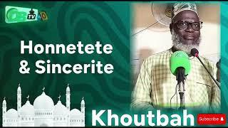 Khoutba 01/11/2024 - L’honnêteté et la sincérité || Oustaz Oumar Ahmad SALL