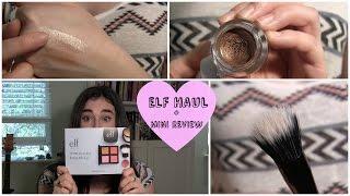 ELF Haul/Mini Review (With Swatches) | LuciaTepperBeauty