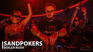 Underground Rave Madness  | SANDPOKERS Techno Set | Boiler Rush 4K