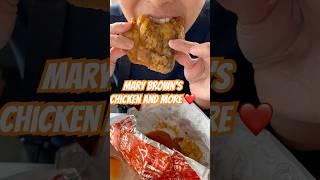 Mary Brown’s fried chicken… so yummy! #food #foodie #youtubeshorts #letseat #getfried