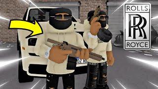 I SLID ON MY OPPS IN A ROLLS ROYCE  IN THIS SOUTH BRONX ROBLOX HOOD GAME!