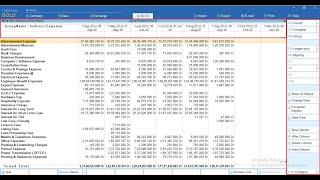 Tally Add On : Month Wise Expense Income Report  in TallyPrime software.