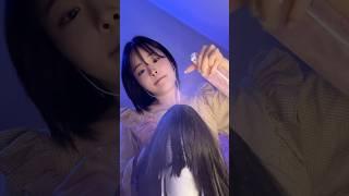 고객님 평소에 머리 잘 안감으시죠 asmr