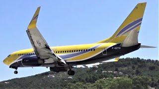 FASTEST APPROACH EVER? Skiathos Airport - ASL 737 HARD Landing - Planespotting with ATC Comms!