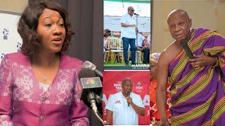 Goaso Chief fires and challenges Jean Mensah to audit the voters register if...