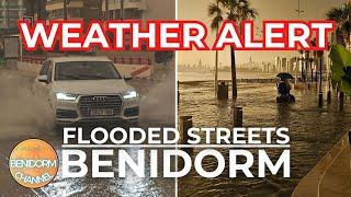 WEATHER ALERT - CODE ORANGE IN BENIDORM