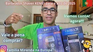 Barbeador Shaver KEMEI / Vale a pena comprar? esse vídeo é para quem ainda tem duvida / EP 143