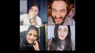 Waliullah  and munir and Momina sra khokli gapshap entertaining video tar akheera ogory