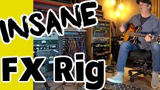 A MASSIVE guitar rig at HOME | John Shanks