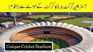 A stadium is being built with a roof over it | Info Official SSD @SETIndia