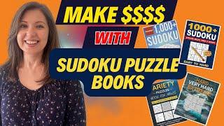 Create Hundreds of Sudoku Puzzles Instantly – Perfect for Amazon KDP!