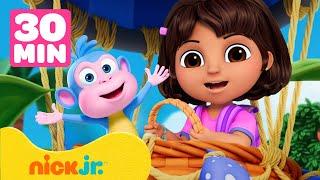 Dora | 30 MINUT Pełnych Akcji Przygód z Dorą! #2 | Dora & Friends | Nick Jr. Polska