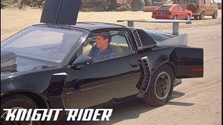 Michael & K.I.T.T vs. Hovercraft | Knight Rider Deutschland