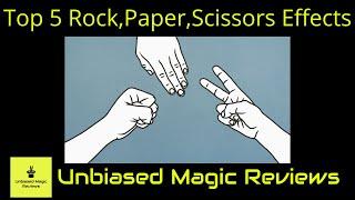 Mentalism Review - Top 5 Rock, Paper, Scissors Effects