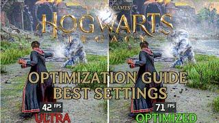 Hogwarts Legacy | OPTIMIZATION GUIDE and BEST SETTINGS | Every Setting Benchmarked