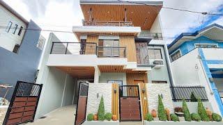 Brandnew 3 Storey Modern House and Lot for Sale in  Sauyo Quezon City near Mindanao Ave