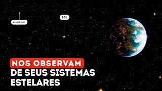 As Estrelas onde Civilizações Avançadas Observam a Terra