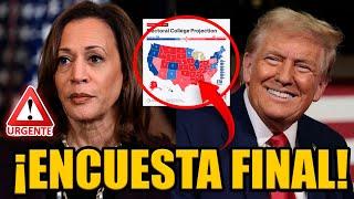 ¡URGENTE! ÚLTIMA ENCUESTA ANTES DE LAS ELECCIONES DE ESTADOS UNIDOS ¿GANA TRUMP? | BREAK POINT