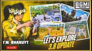 BGMI NEW UPDATE 3.8 IS HERE BGMI WITH I’m BhanuYT #shorts #yotubeshorts #scrims #bgmilive #bgmilive