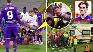 Fiorentina' Eduardo Bove has COLLAPSED mid-game vs Inter 