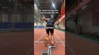 What an acceleration workout day looks like ⁉️ #athletics #100m #trackandfield #athlete #sprints