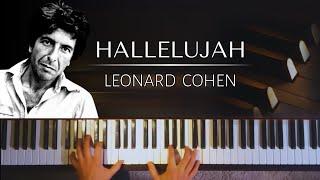 Leonard Cohen - Hallelujah + piano sheets