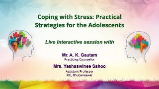 Sahyog: Coping with Stress: Practical Strategies for the Adolescents