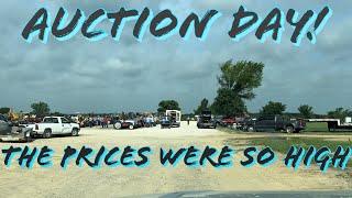 The prices seemed to go super high at this months salvage auction for atvs