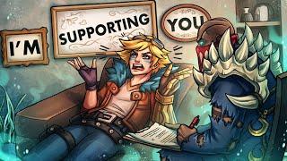 IM "SUPPORTING" YOU