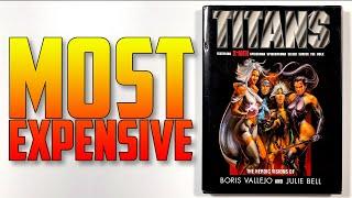 The MOST EXPENSIVE Marvel Trading Cards of the 90’s ART BOOK: TITANS by Boris Vallejo & Julie Bell