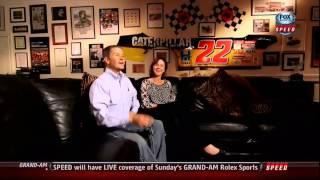 Ward Burton's Wife is more exciting than the race