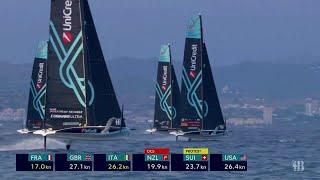 America's Cup Youth Regatta Group A, Races 1-4. Luna Rossa Prada Pirelli Shine more