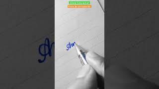 Amazing #calligraphy #handwriting #cursivewriting #short #shorts