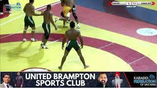 Pakistan VS Canada West || Canada Kabaddi Cup 2024